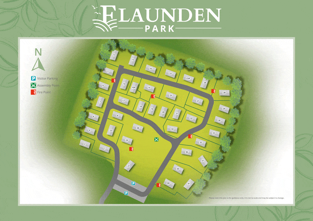 Flaunden Park map