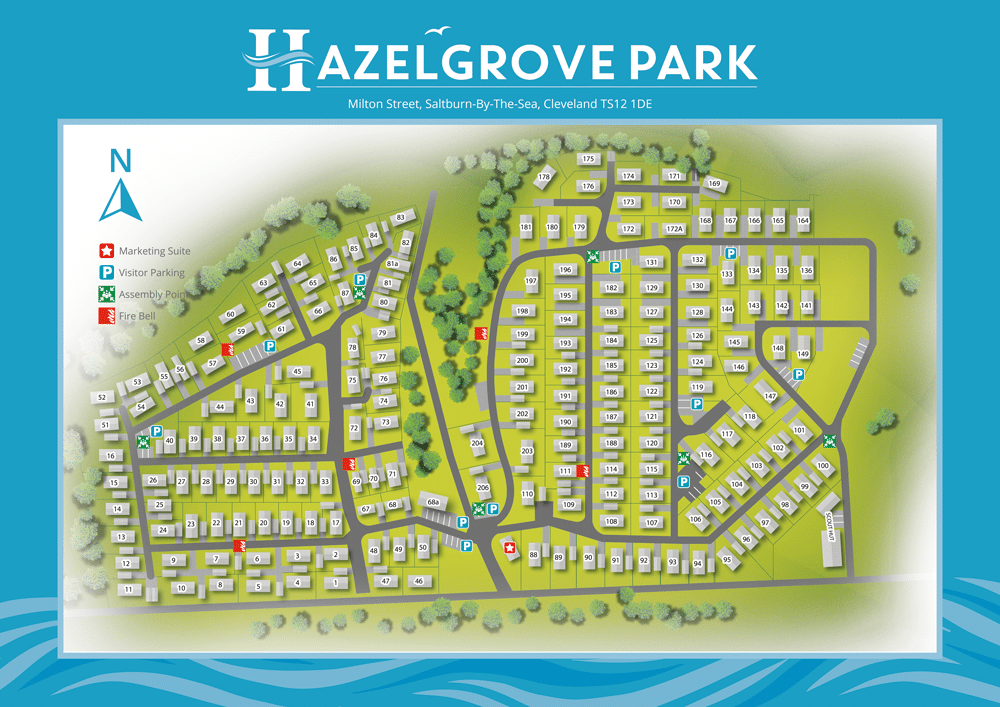 Hazelgrove Park map
