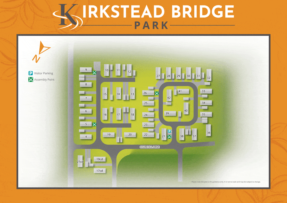 Kirkstead Bridge Park map