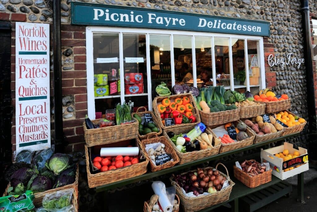 local amenities village shop local produce